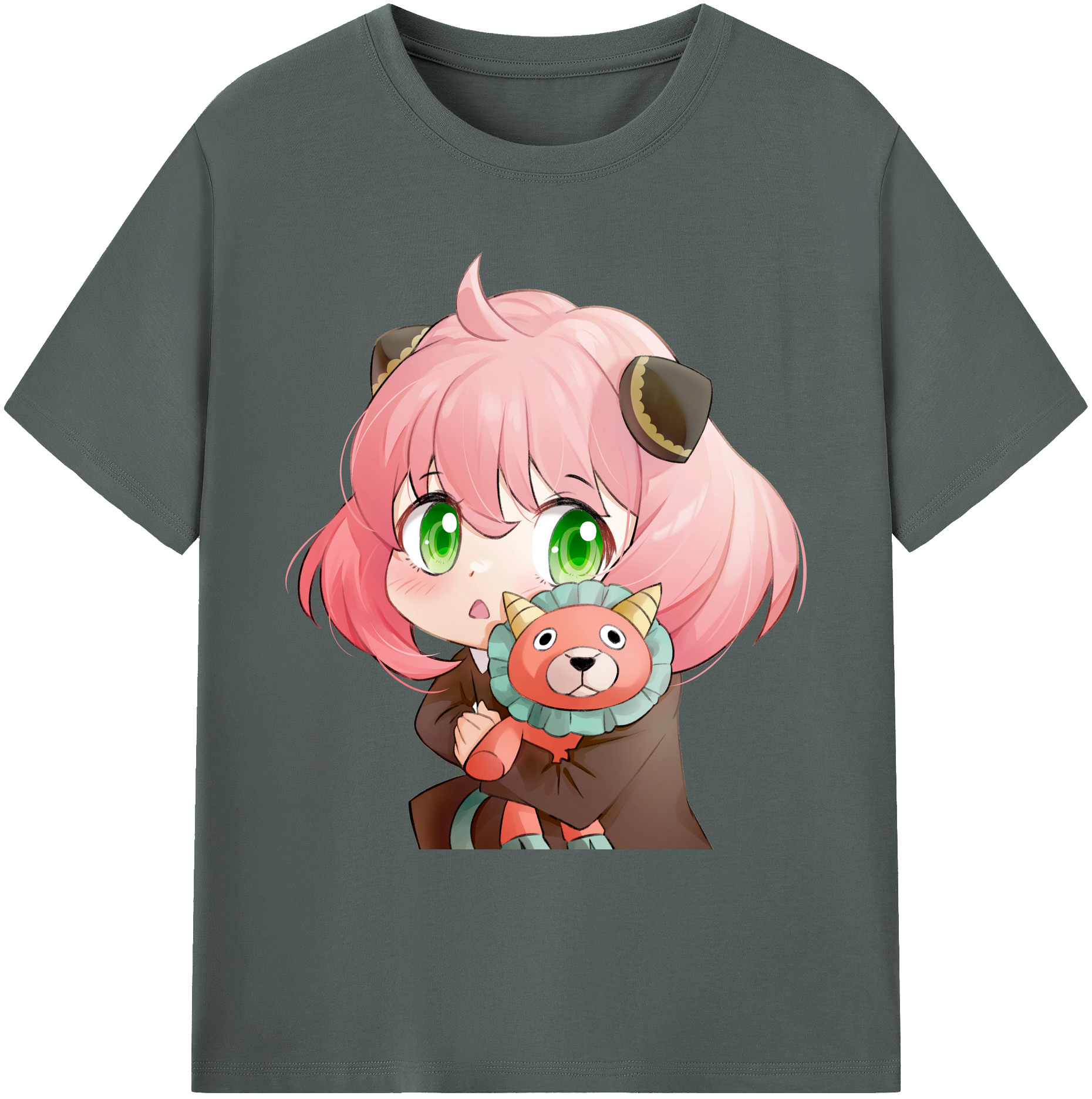 （画像用） SPY×FAMILY间谍家家酒 綿100％ メンズ半袖Tシャツ｜肌触りやわらか＆通気性